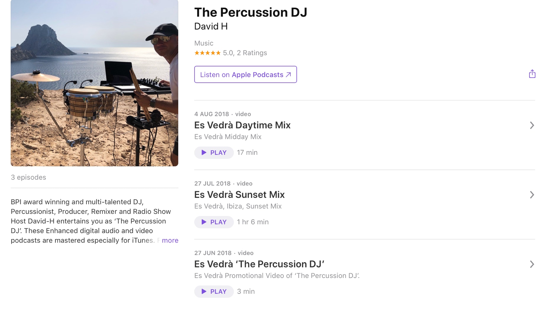 The Percussion DJ Podcast