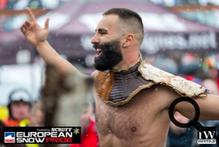 David-H Percussion performing at European Snow Pride 