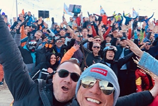 David-H Percussion performing at European Snow Pride 